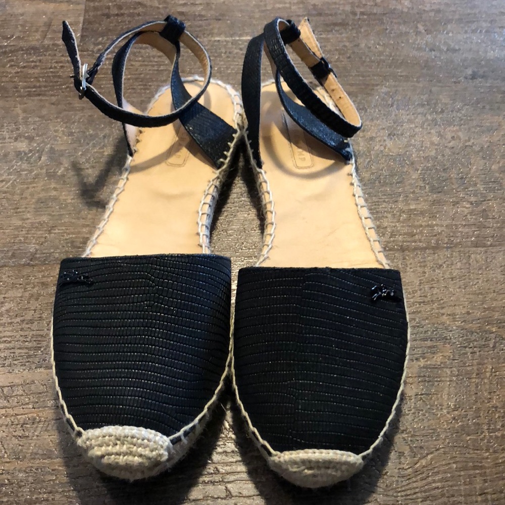 Gently used LONGCHAMP espadrilles flats, size 38.